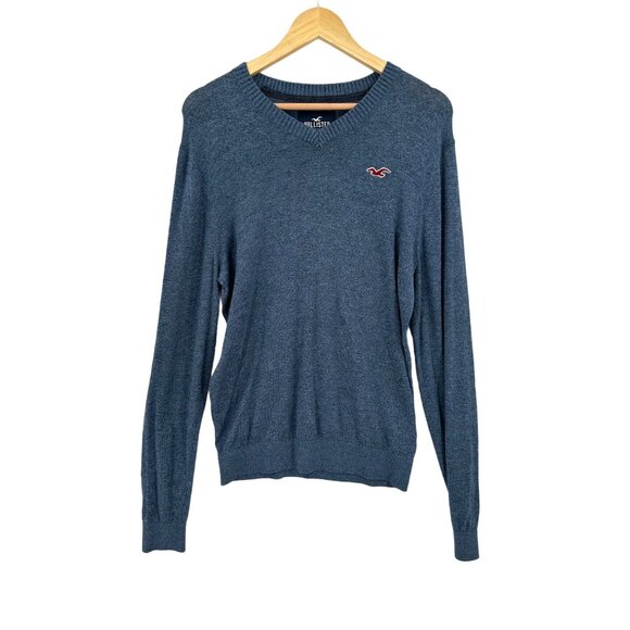 Hollister Pullover Sweater Mens Size M Relaxed‎ Casual Business Classic Preppy - Picture 1 of 9